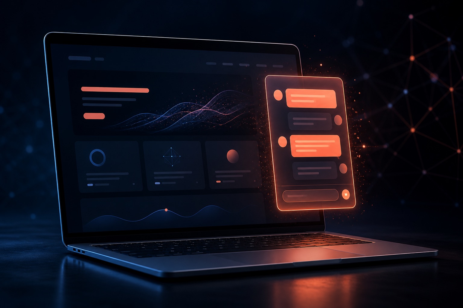 웹사이트 AI 상담 챗봇 프리뷰